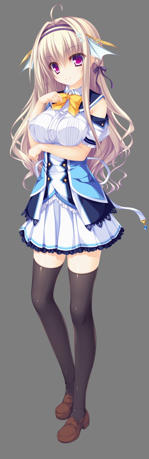 kujiragami_no_tearstilla, mikagami_mamizu, seifuku, tenkawa_mitsuki, thighhighs, transparent_png, whirlpool