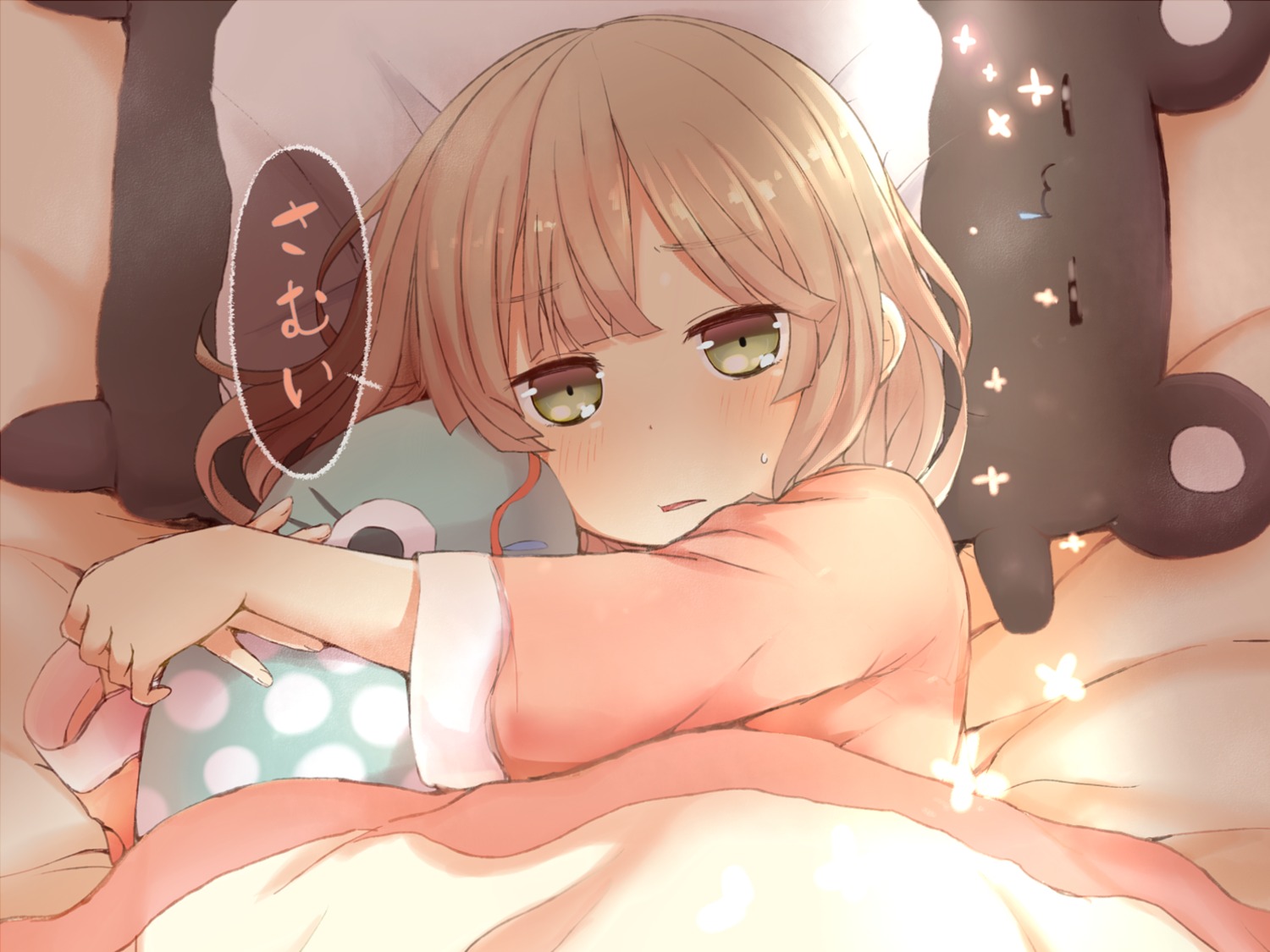 nonono_(basasi21), pajama, sheets
