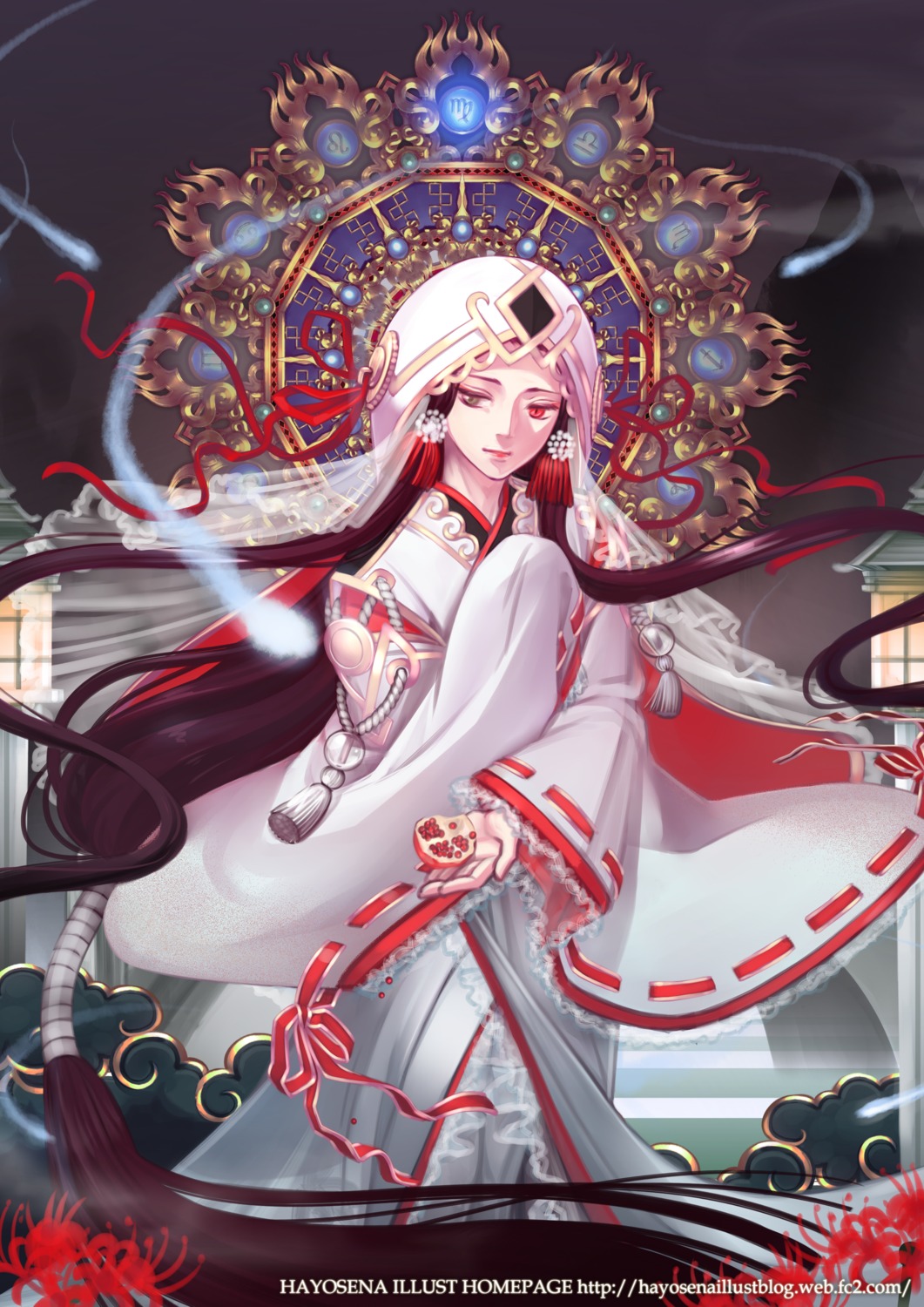 hayosena, heterochromia, japanese_clothes