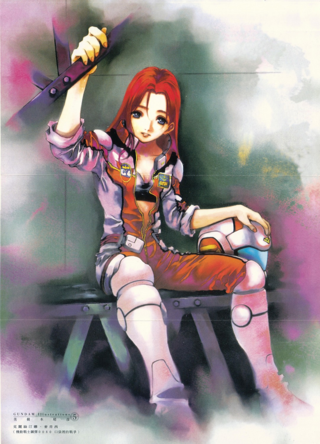christina_mackenzie, gundam, gundam_0080, gundam_0080_war_in_the_pocket, mikimoto_haruhiko