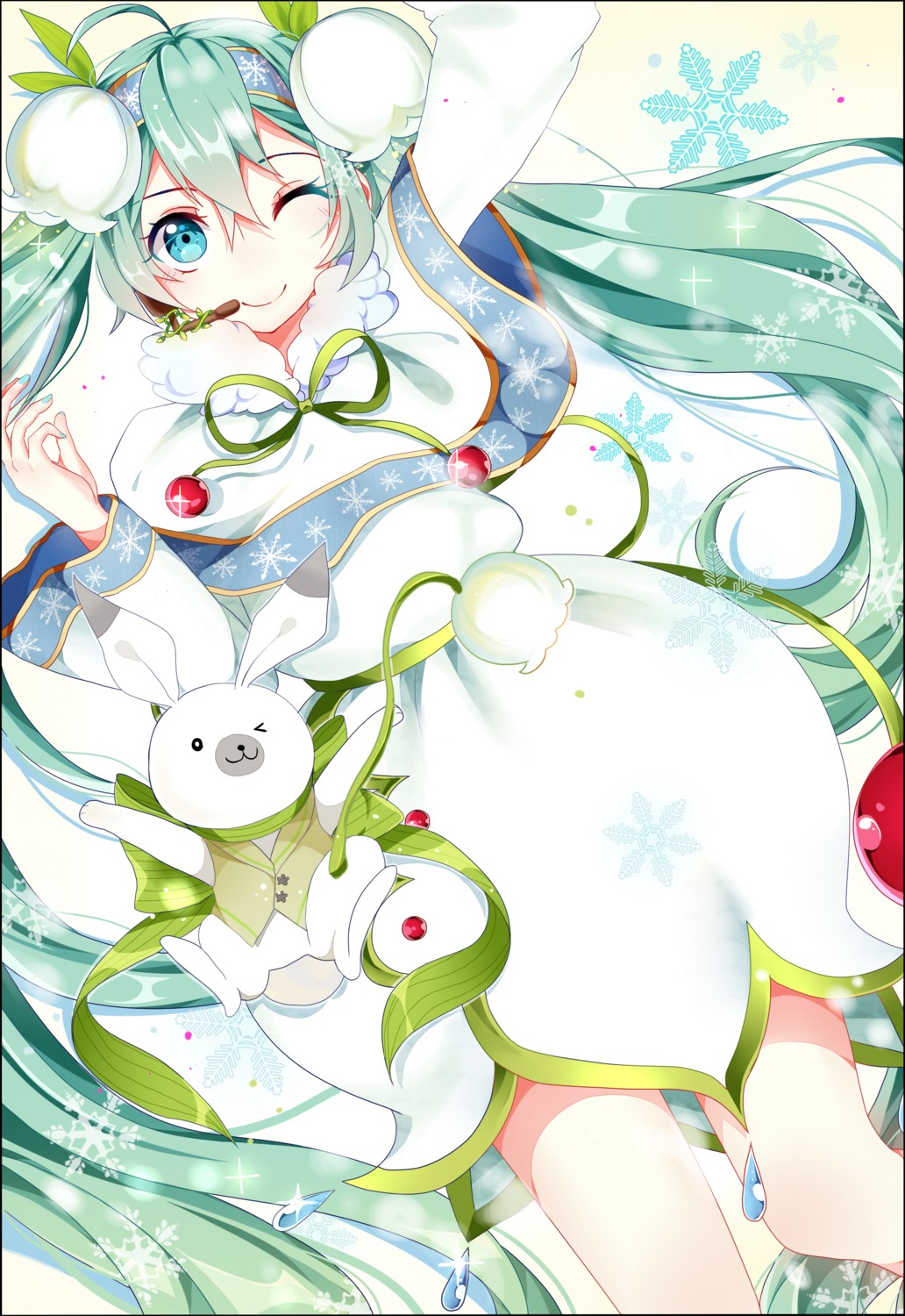 hatsune_miku, kimey, vocaloid, yuki_miku