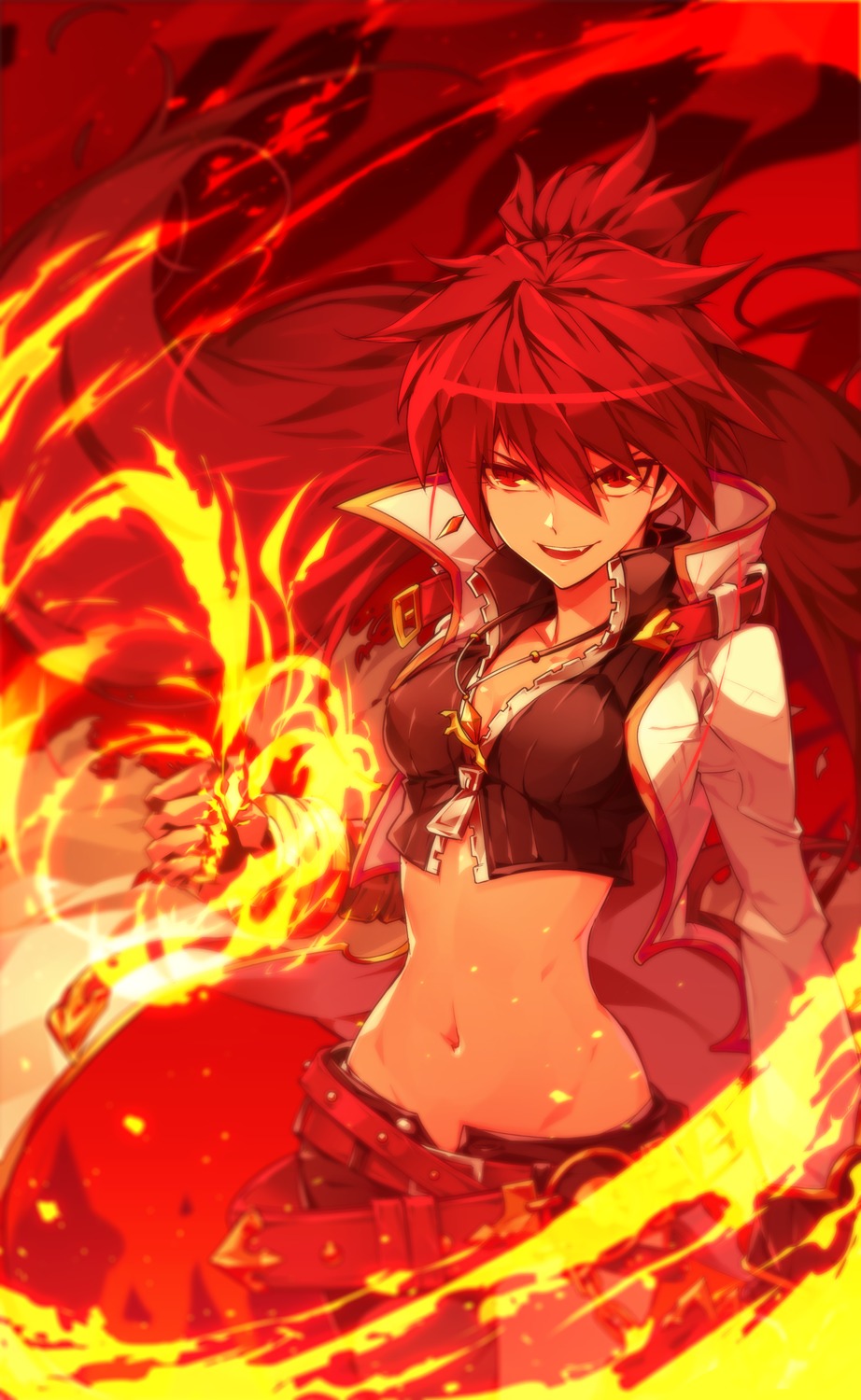cleavage, elesis, elsword, hwansang