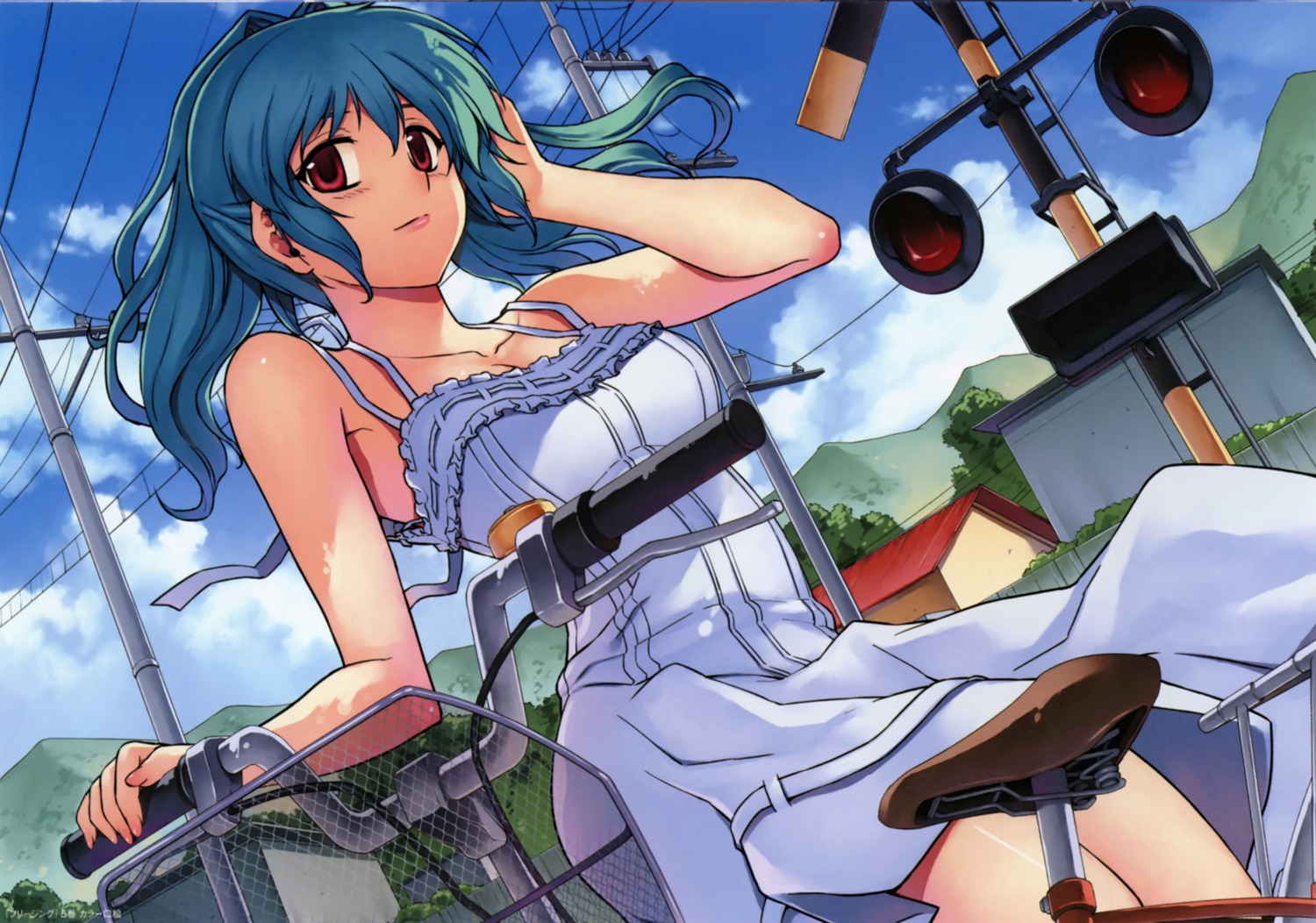 cassie_lockheart, cleavage, dress, freezing, kim_kwang-hyun, summer_dress