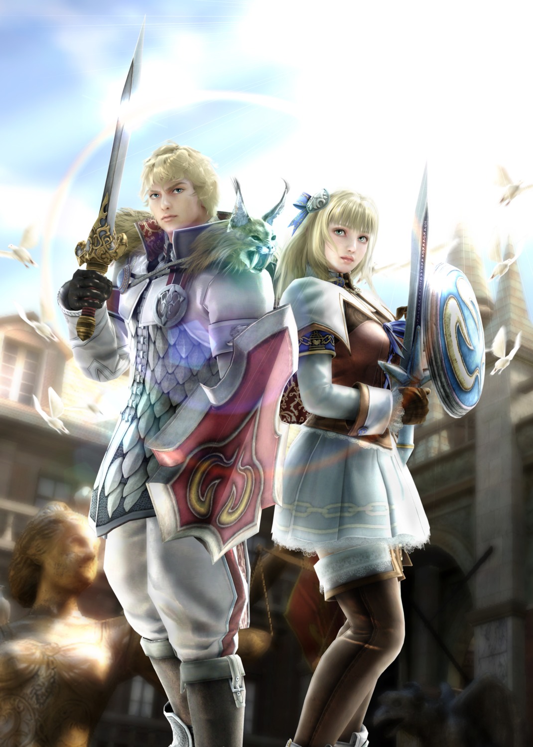 armor, patroklos_alexandra, pyrrha_alexandra, soul_calibur, sword, thighhighs