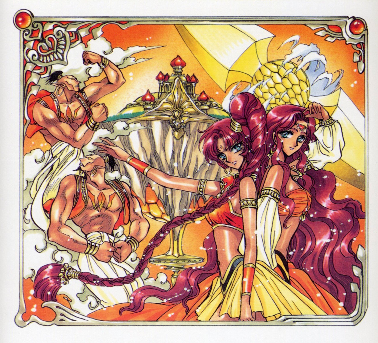 clamp, magic_knight_rayearth, tarta, tatra