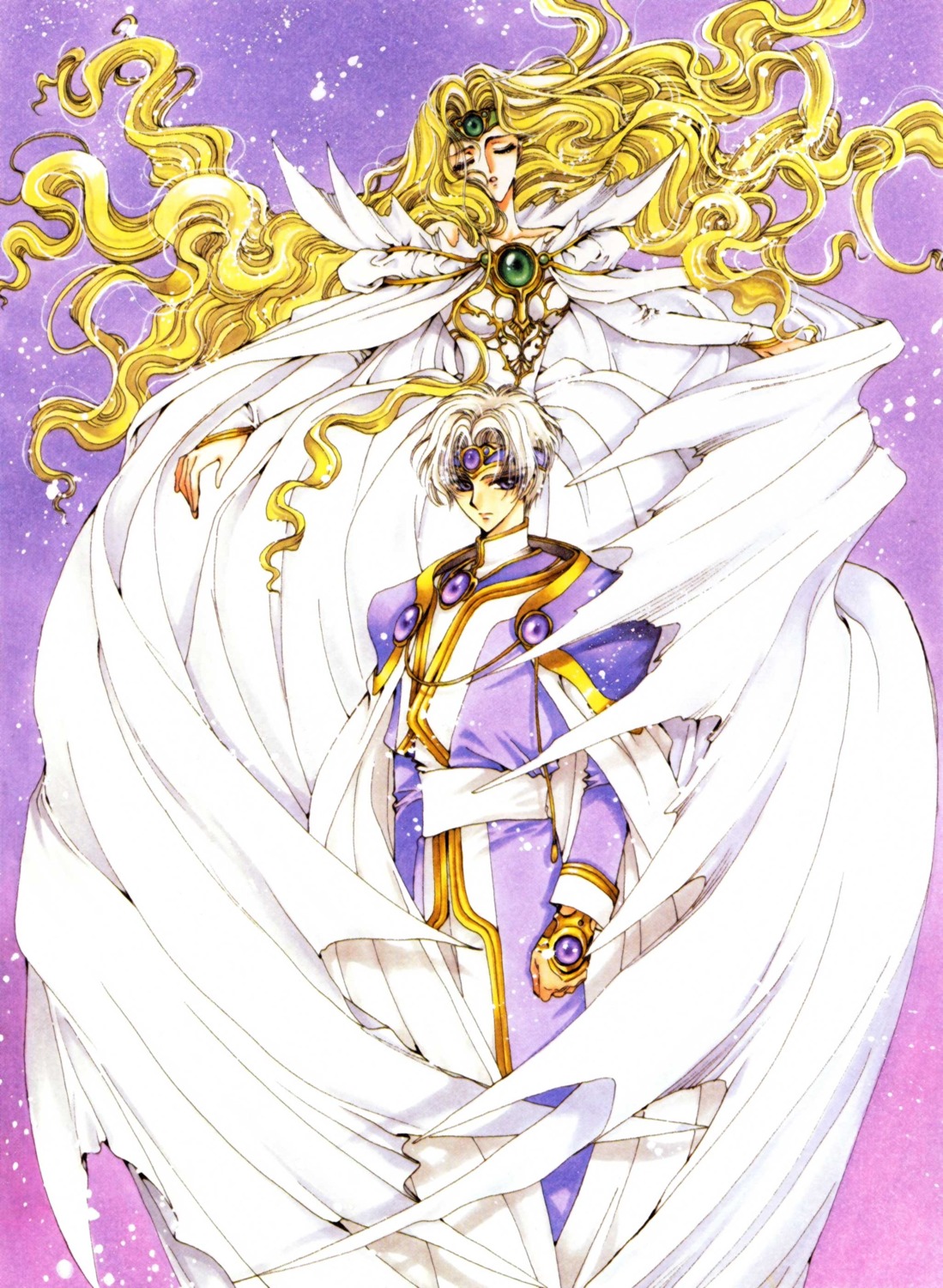 clamp, duplicate, emeraude, magic_knight_rayearth