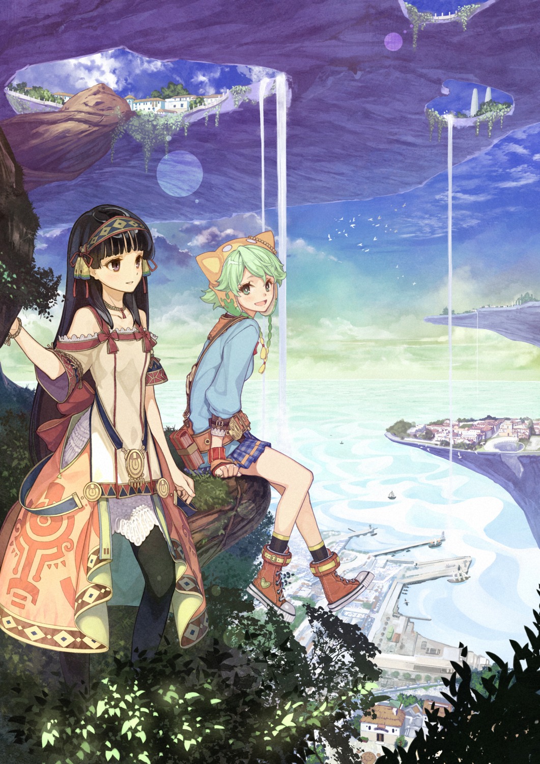 atelier, atelier_shallie, gust_(company), hidari, landscape, pantyhose, shallistera, shallotte_elminus