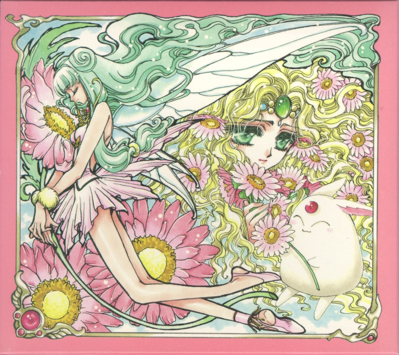 clamp, emeraude, magic_knight_rayearth, mokona, primera