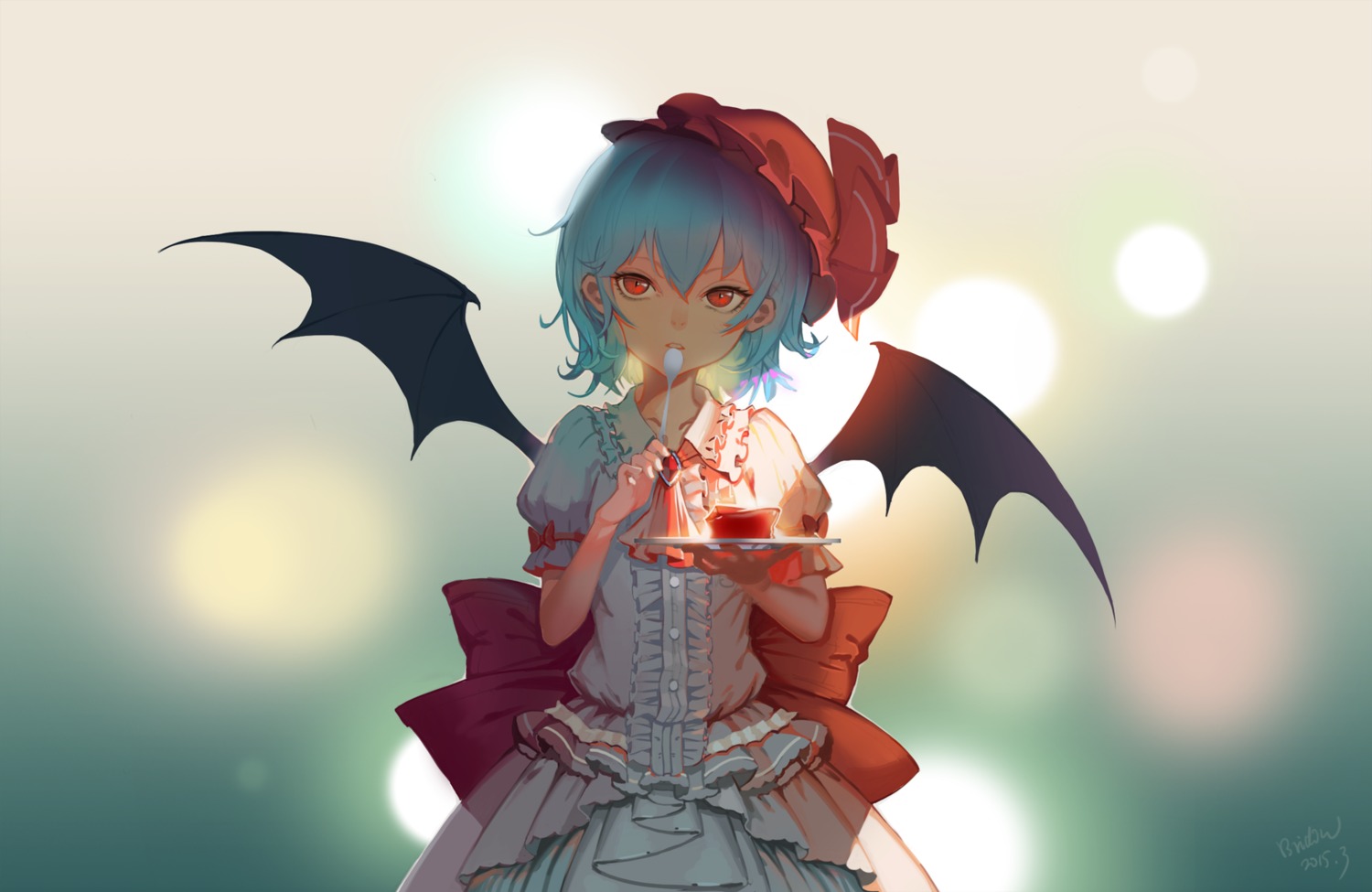 bridow, lolita_fashion, remilia_scarlet, touhou, wings
