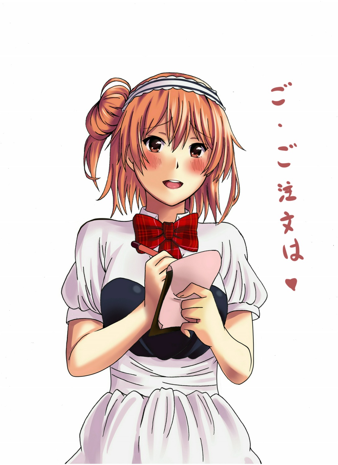 waitress, yahari_ore_no_seishun_lovecome_wa_machigatteiru., yuigahama_yui, zaregotodukainodesi