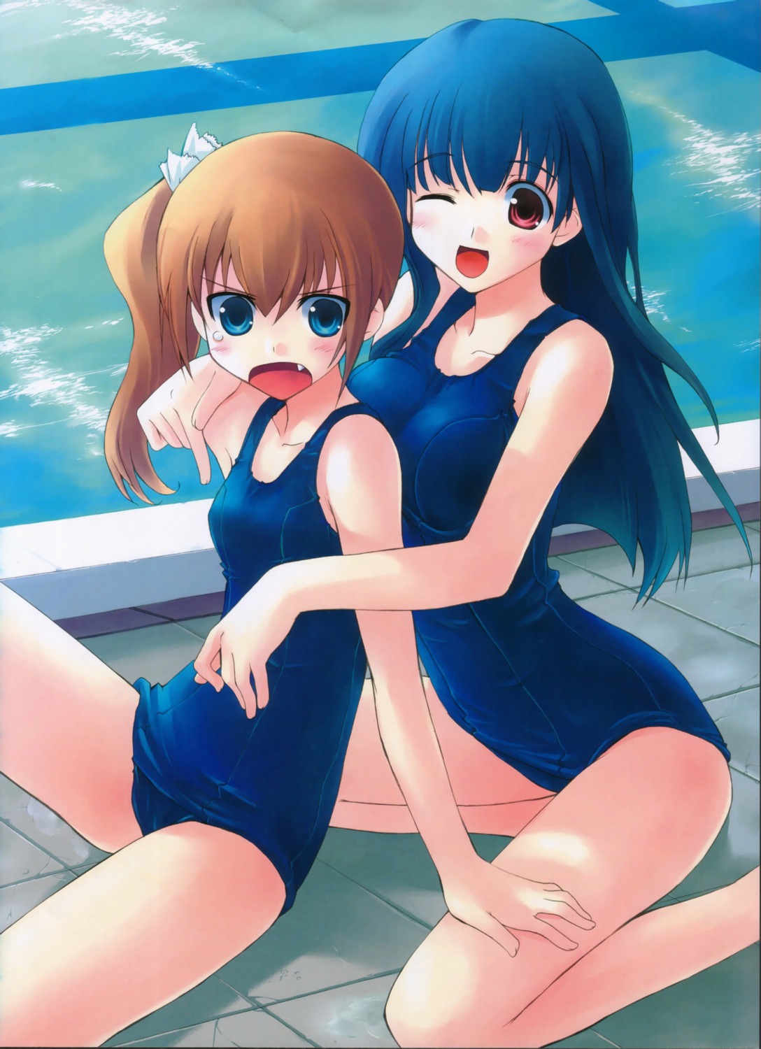 makita_yoshiharu, school_swimsuit, swimsuits