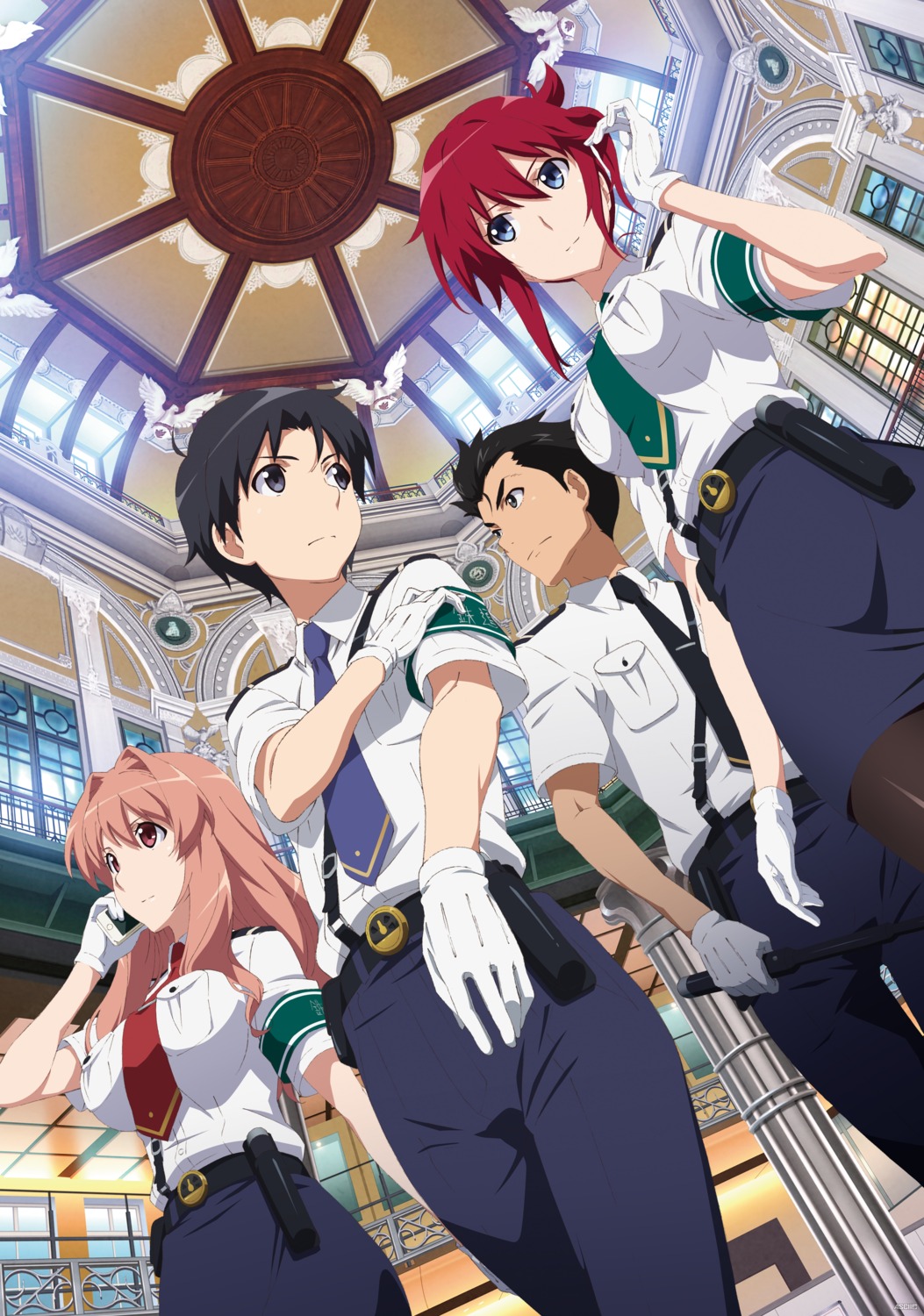 iwaizumi_shou, koumi_haruka, rail_wars!, sakurai_aoi_(rail_wars!), tagme, takayama_naoto, uniform