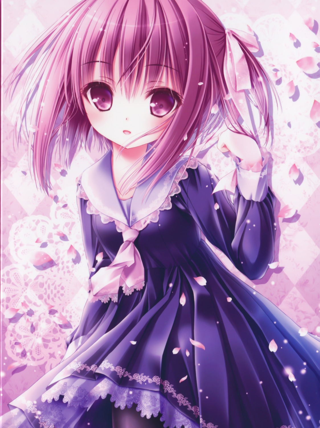 dress, minato_tomoka, pantyhose, ro-kyu-bu!, ro-kyu-bu!_ss, tinkle