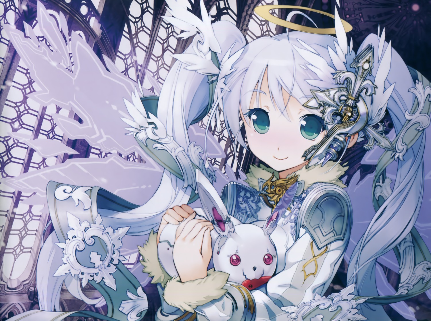 august, fixed, fortune_arterial, mecha_musume, sanbasou, tougi_shiro, wings