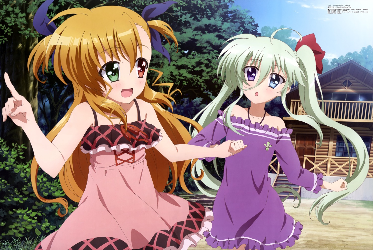 dress, einhart_stratos, heterochromia, mahou_shoujo_lyrical_nanoha, mahou_shoujo_lyrical_nanoha_vivid, shimizu_yumi, vivio