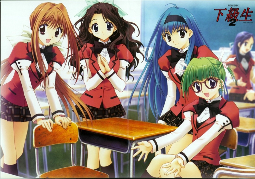 hirasawa_hiroko, kadoi_aya, kakyuusei, kakyuusei_2, saimon_tamaki, shirai_yuuri, takato_nanase