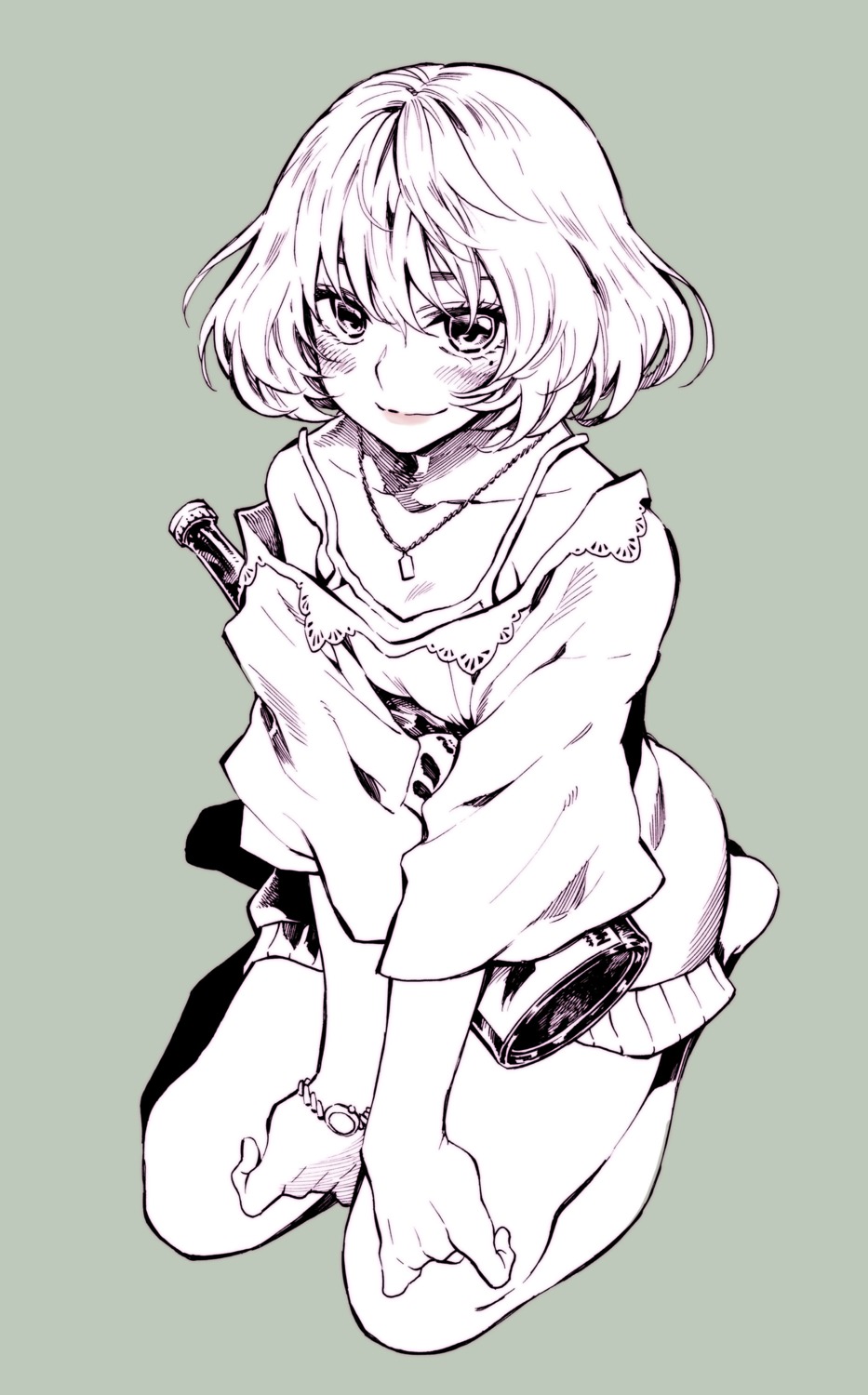 monochrome, ringo78, takagaki_kaede, the_idolm@ster, the_idolm@ster_cinderella_girls