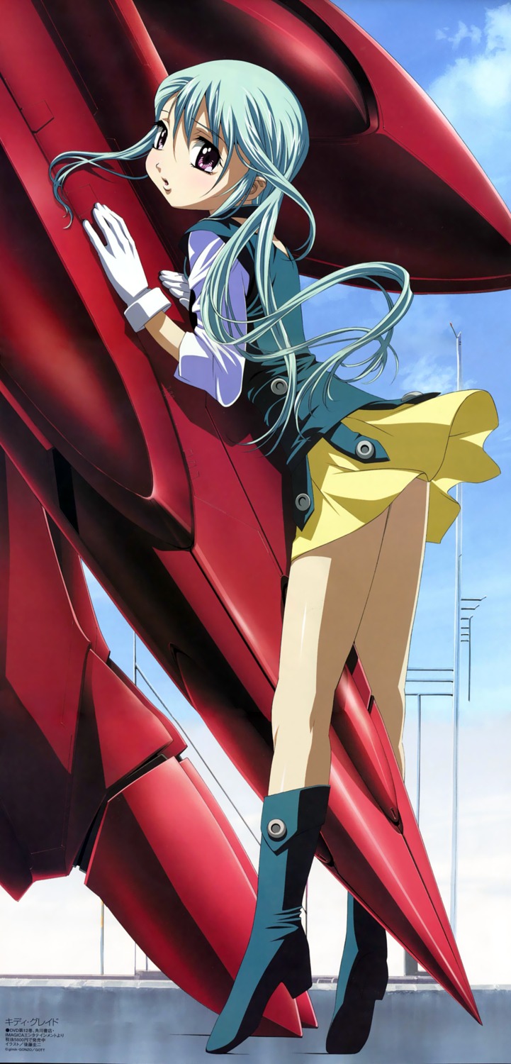 gotou_keiji, kiddy_grade, la_muse, lumiere, mecha