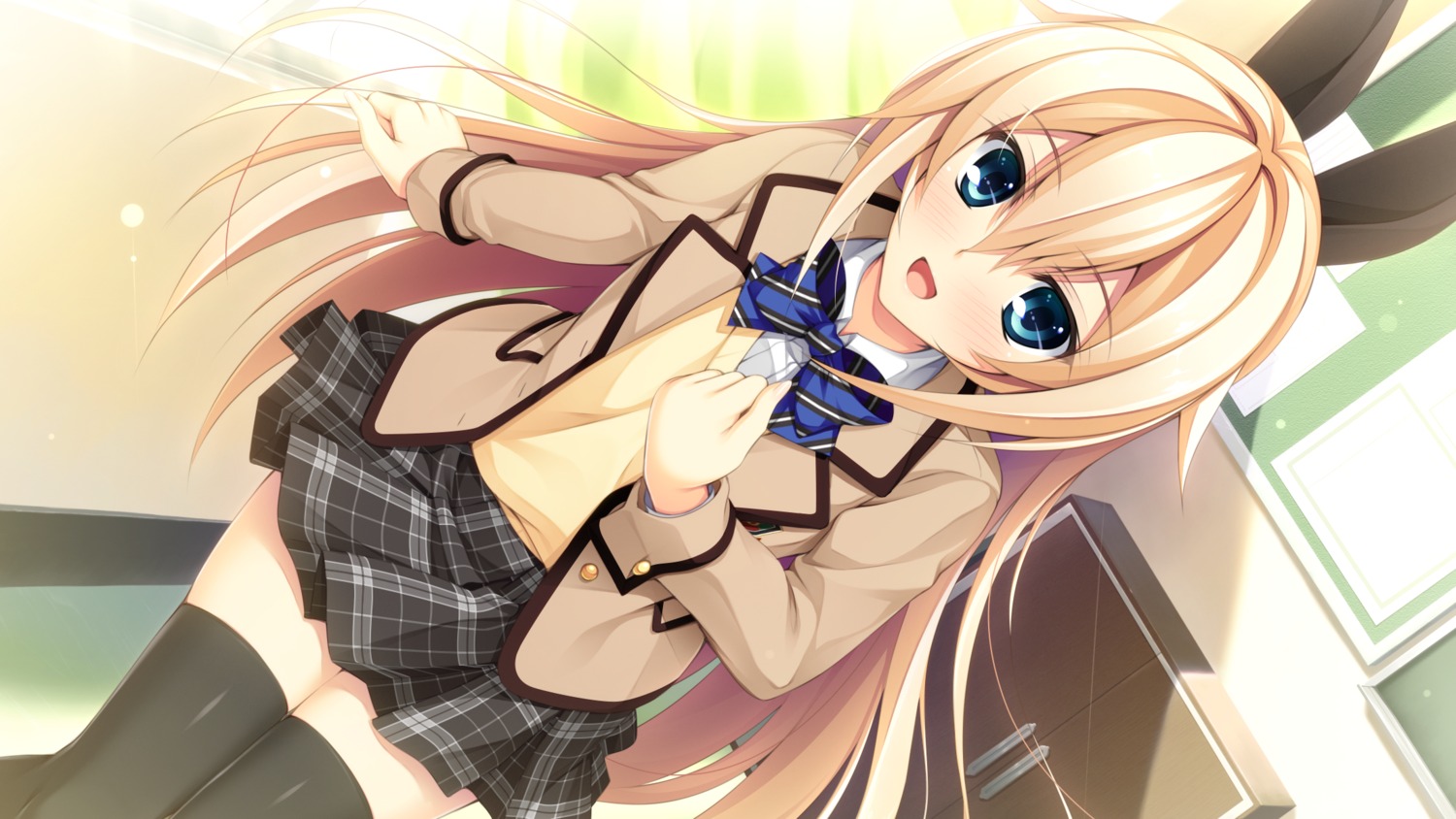 asami_asami, game_cg, hibiki_works, kurashiki_azusa, pretty_x_cation_2, seifuku, thighhighs