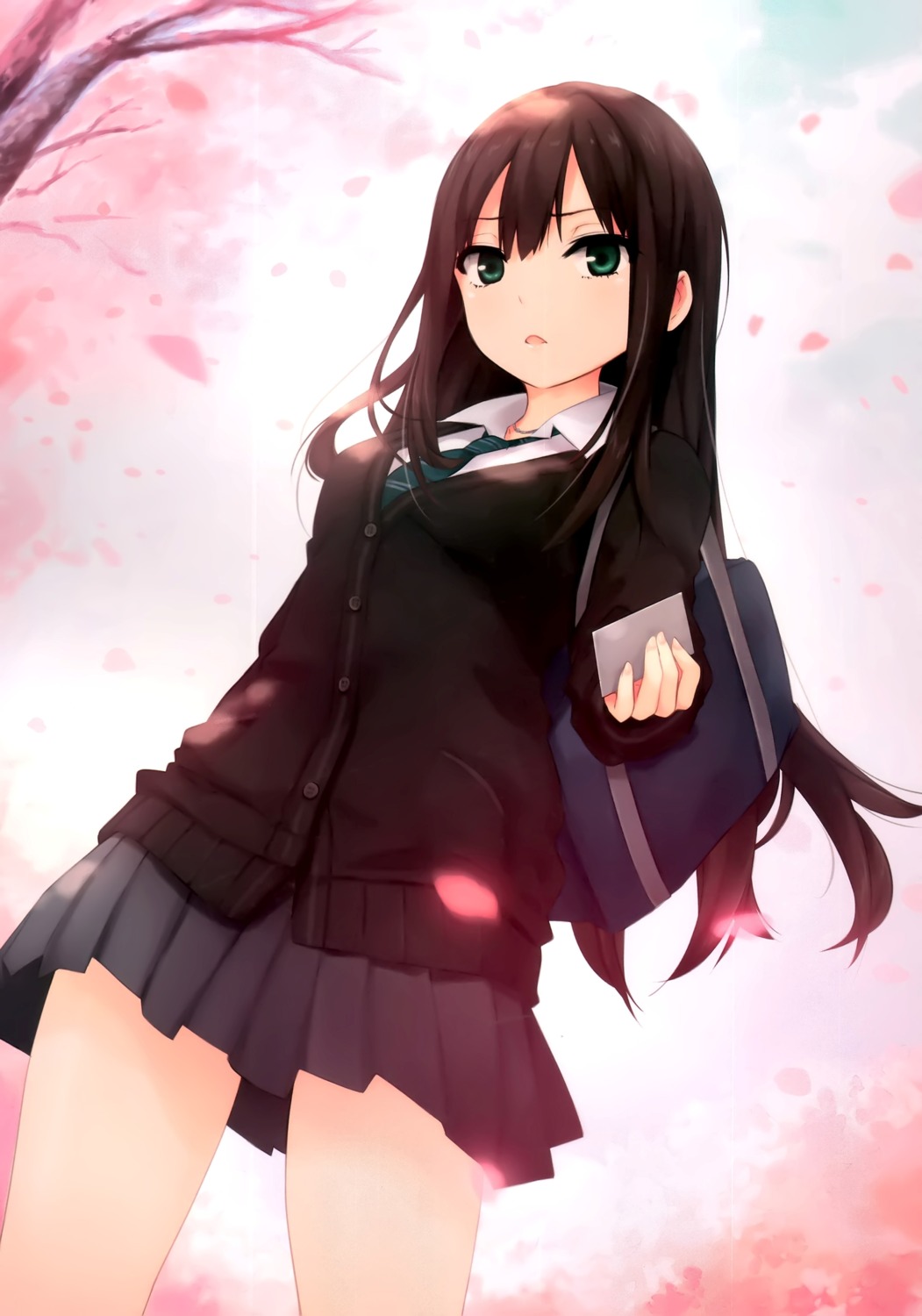 coffee-kizoku, jpeg_artifacts, lunatic_joker, seifuku, shibuya_rin, the_idolm@ster, the_idolm@ster_cinderella_girls