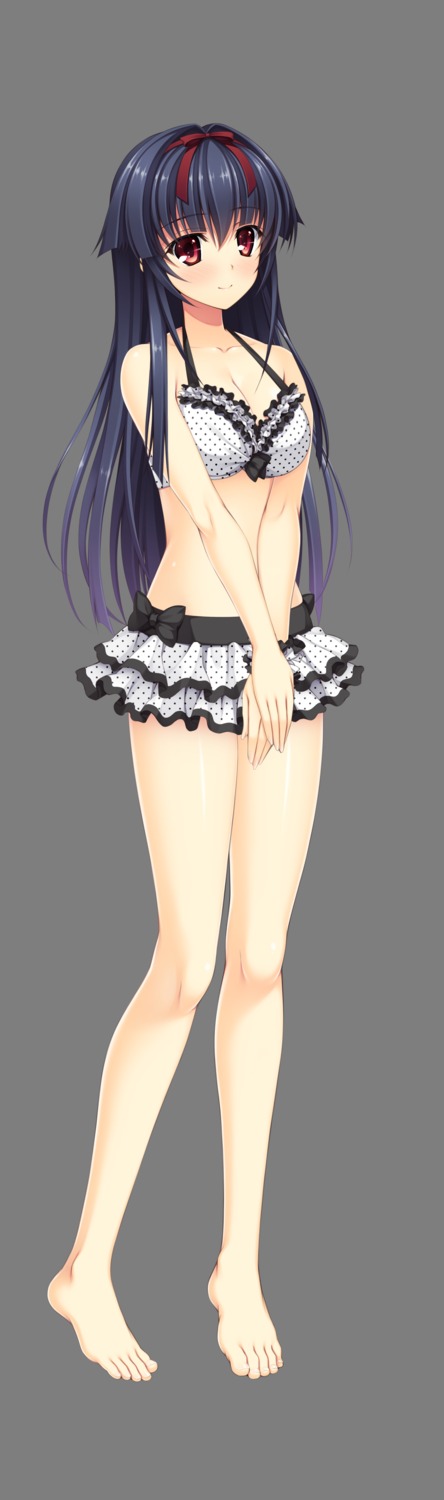 asami_asami, bikini, cleavage, feet, hibiki_works, himekawa_honami, pretty_x_cation_2, swimsuits, transparent_png