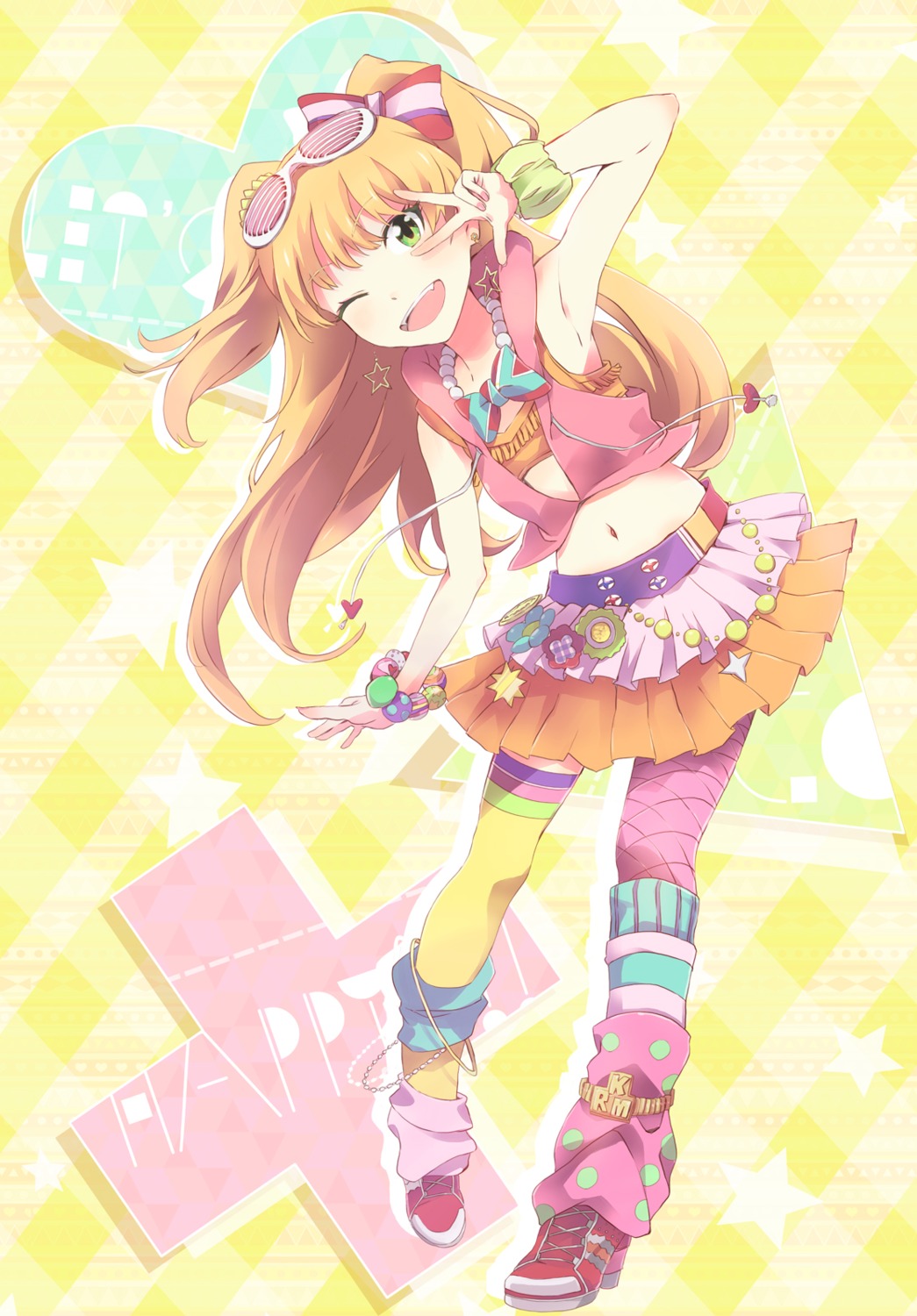 heels, jougasaki_rika, the_idolm@ster, the_idolm@ster_cinderella_girls, thighhighs, yoshito