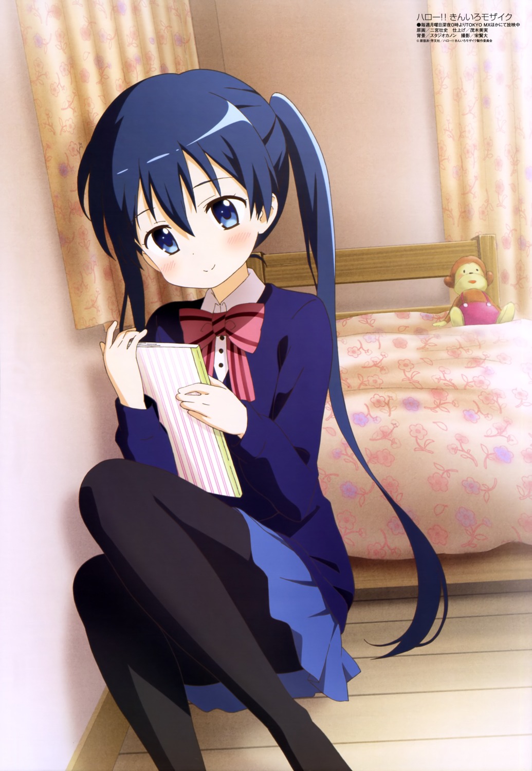 kin-iro_mosaic, komichi_aya, ninomiya_souji, pantyhose, seifuku