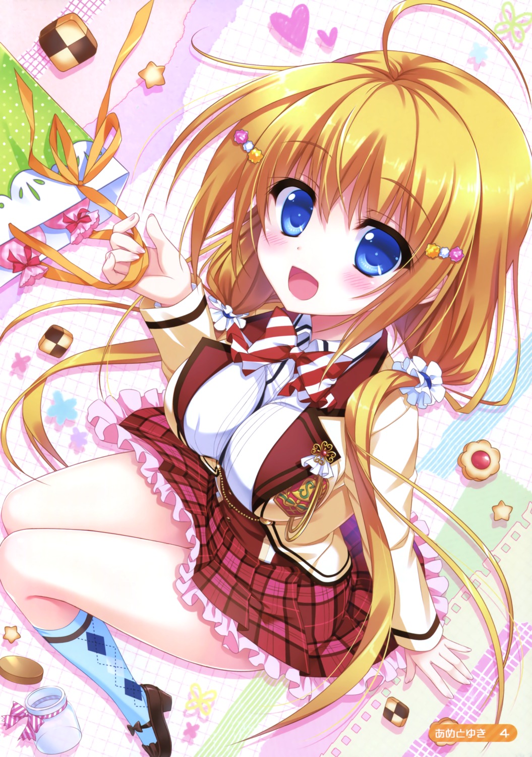 ameto_yuki, hanasaki_work_spring, kotobuki_hikari, saga_planets, seifuku