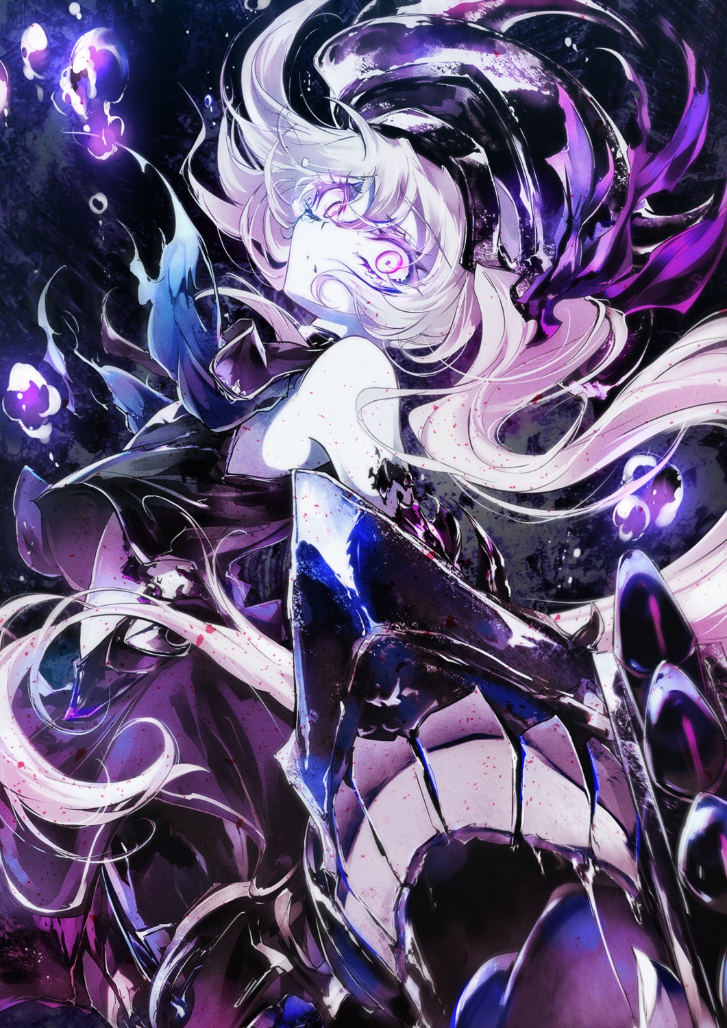 blood, destroyer_hime, kantai_collection, pkk, torn_clothes