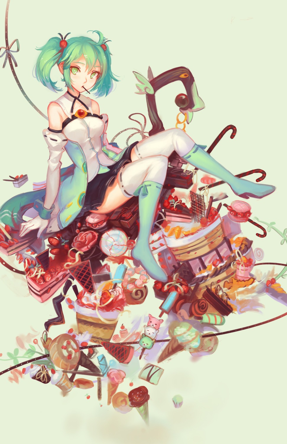 gj_bu, heels, kannazuki_tamaki, softmode, thighhighs
