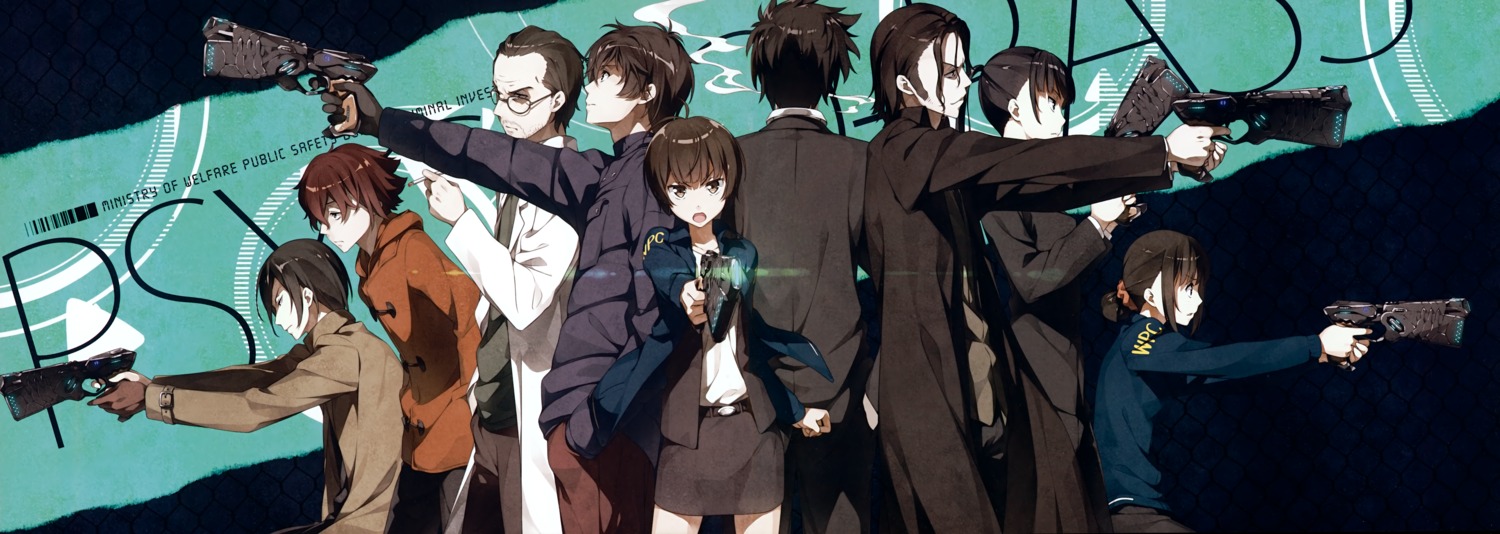 5_nenme_no_houkago, ginoza_nobuchika, gun, hinakawa_shou, kamui_kirito, kantoku, kougami_shinya, kunizuka_yayoi