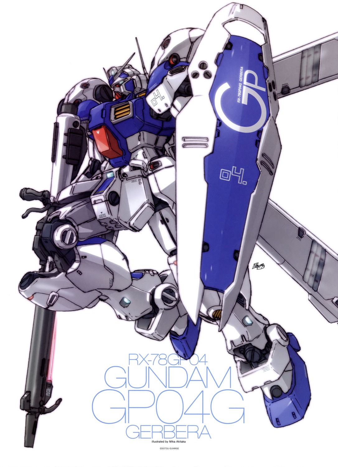 akitaka_mika, gp04, gundam, gundam_0083, mecha