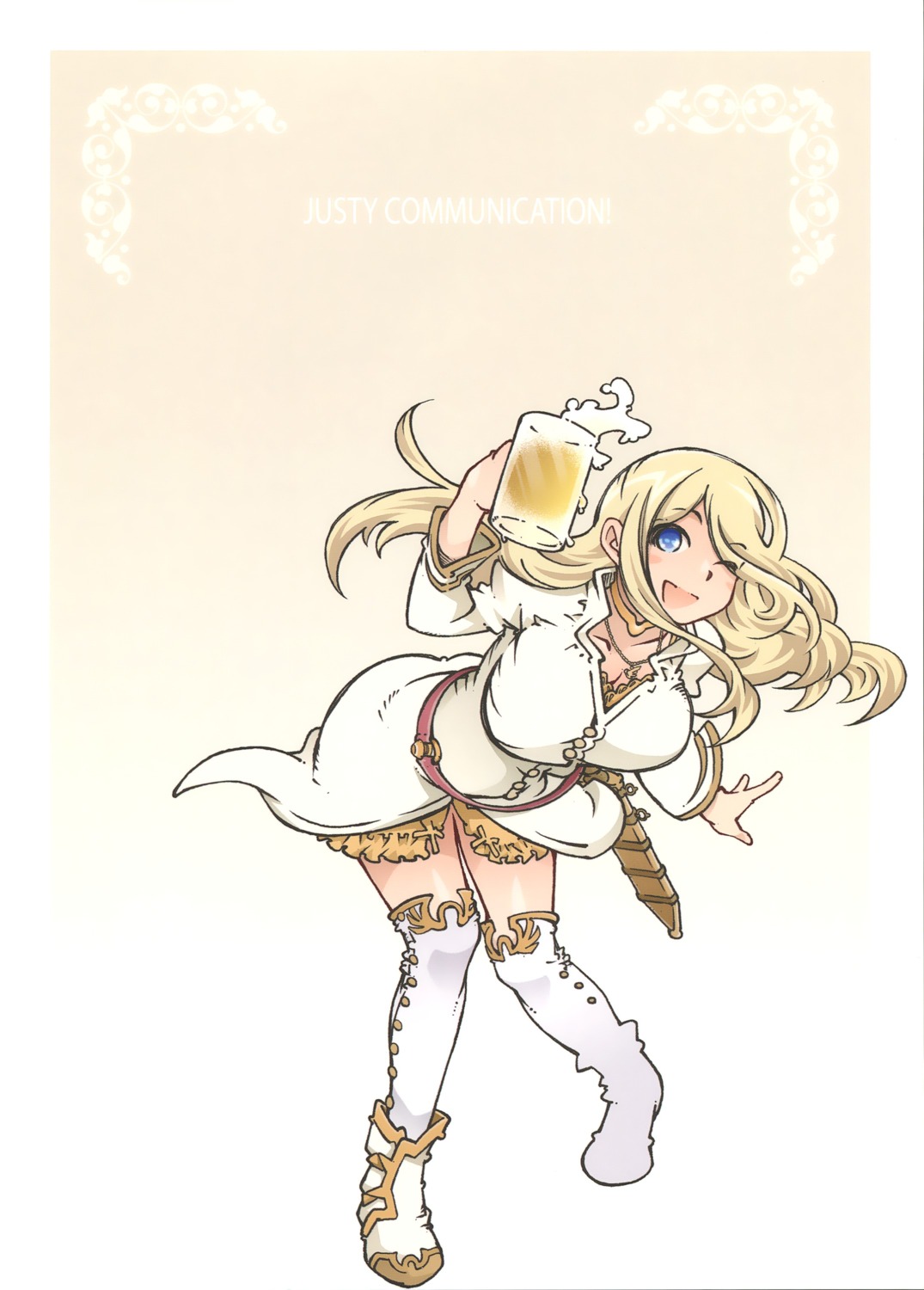 open_book, sword, sword_world_2.0_replay_tanodan, thighhighs, toumi_haruka