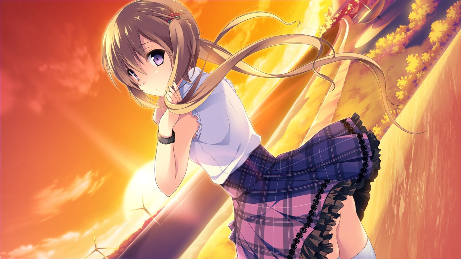game_cg, kazato_yoru, kono_oozora_ni_tsubasa_wo_hirogete, motoi_ayumu, nopan, thighhighs