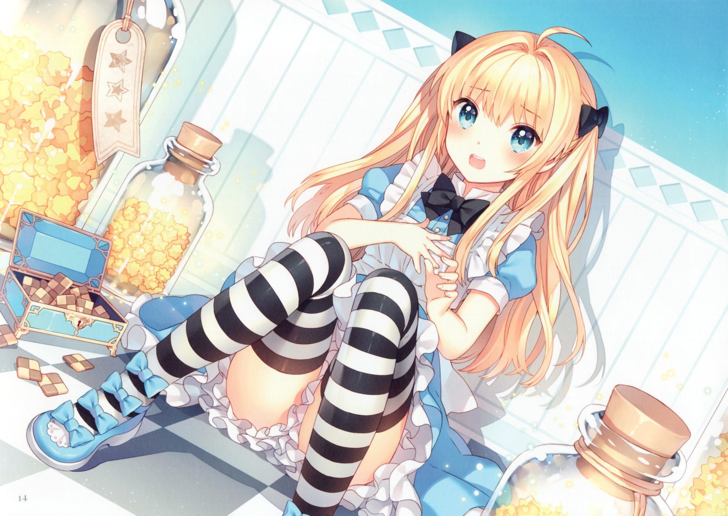 alice, alice_in_wonderland, butterfly_dream, dress, nardack, thighhighs