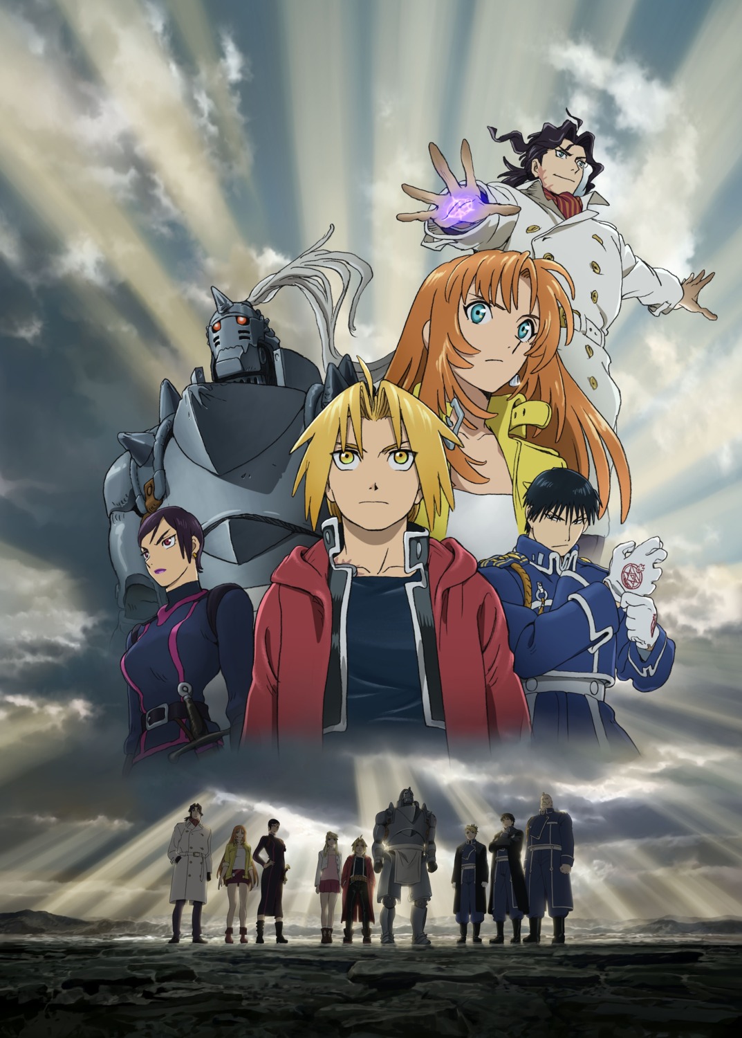 alex_louis_armstrong, alphonse_elric, edward_elric, fullmetal_alchemist, riza_hawkeye, roy_mustang, tagme, winry_rockbell