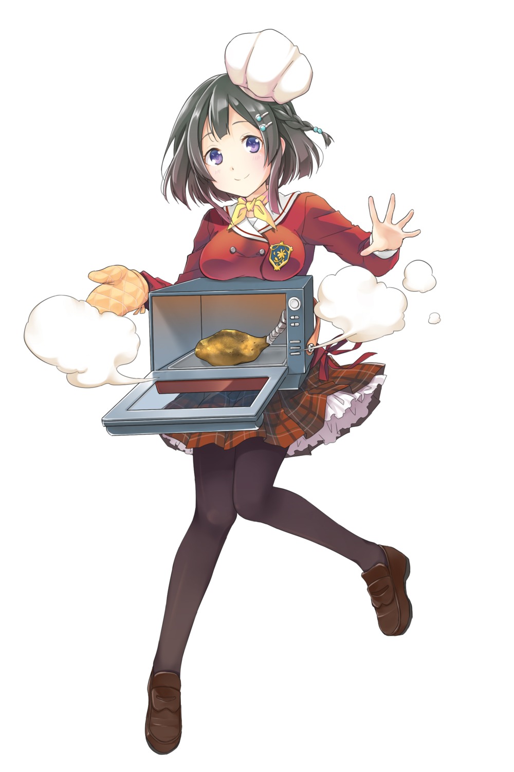 anthropomorphization, himari_(kaden_shoujo), kaden_shoujo, pantyhose, seifuku, tagme