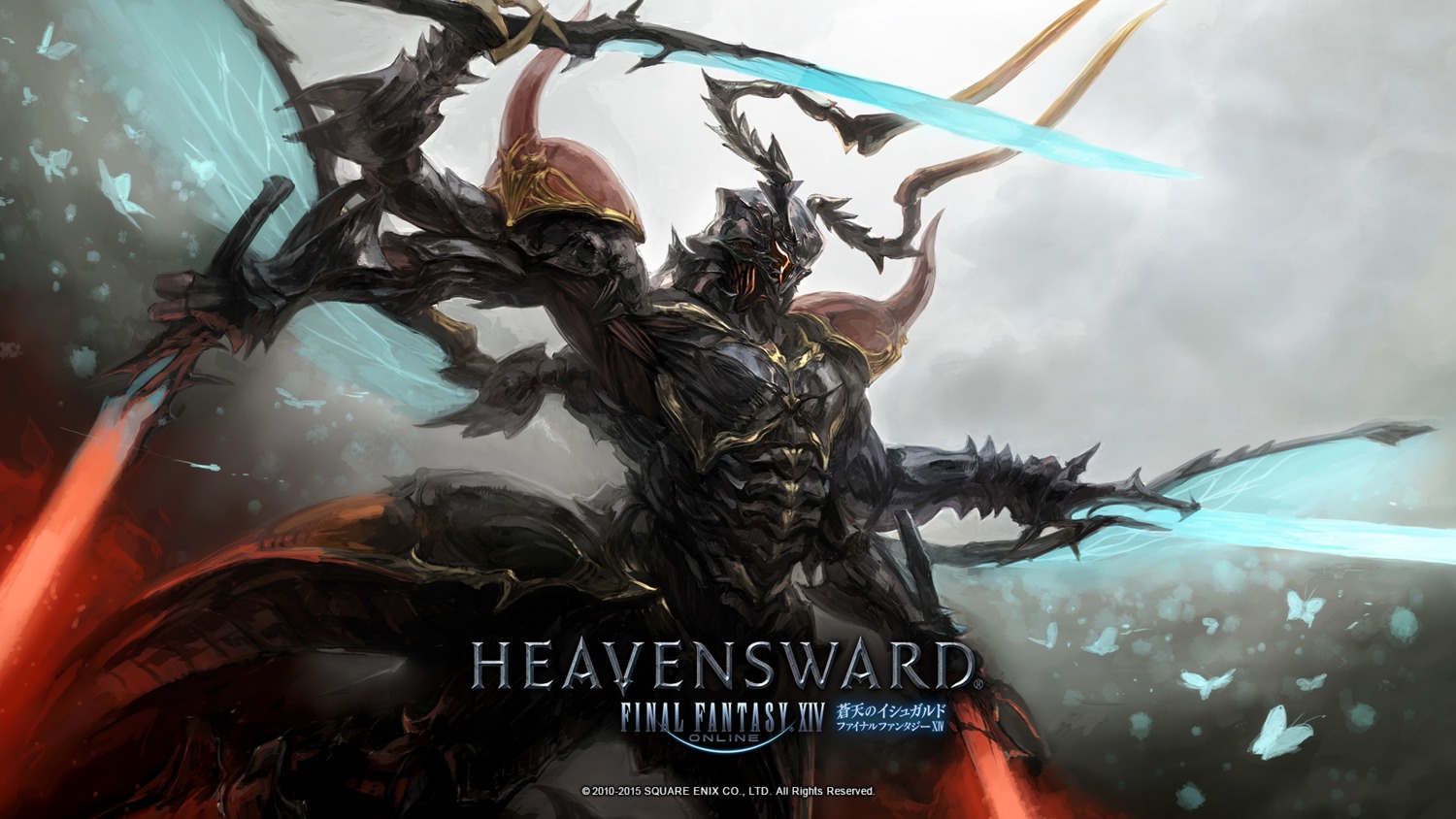 armor, final_fantasy, final_fantasy_xiv, male, ravana, square_enix, sword, wallpaper, weapon