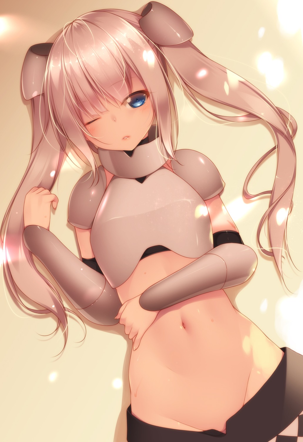 armor, miss_monochrome, miss_monochrome_(character), mogu, nopan, souyoku