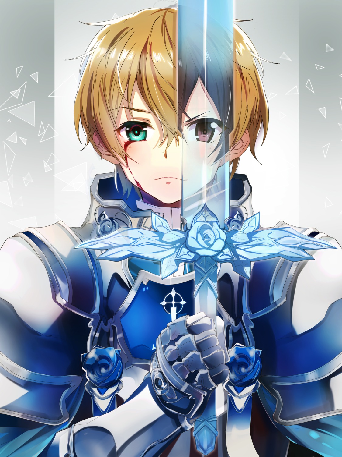 eugeo, kagura_kurosaki, kirito, male, sword, sword_art_online, sword_art_online_alicization
