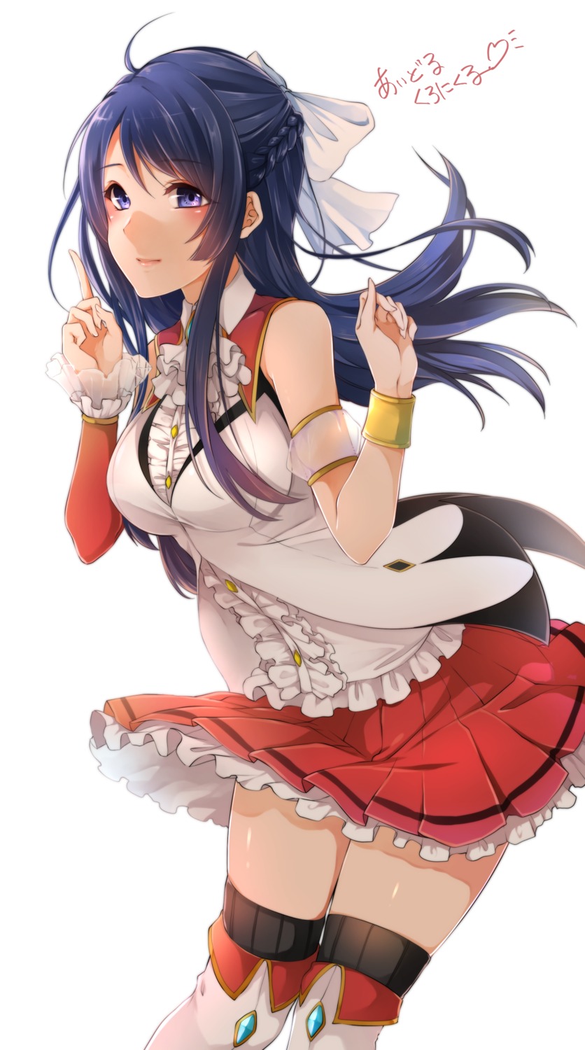 akit_(15jamjam), idol_chronicle, kyougoku_ruri, thighhighs