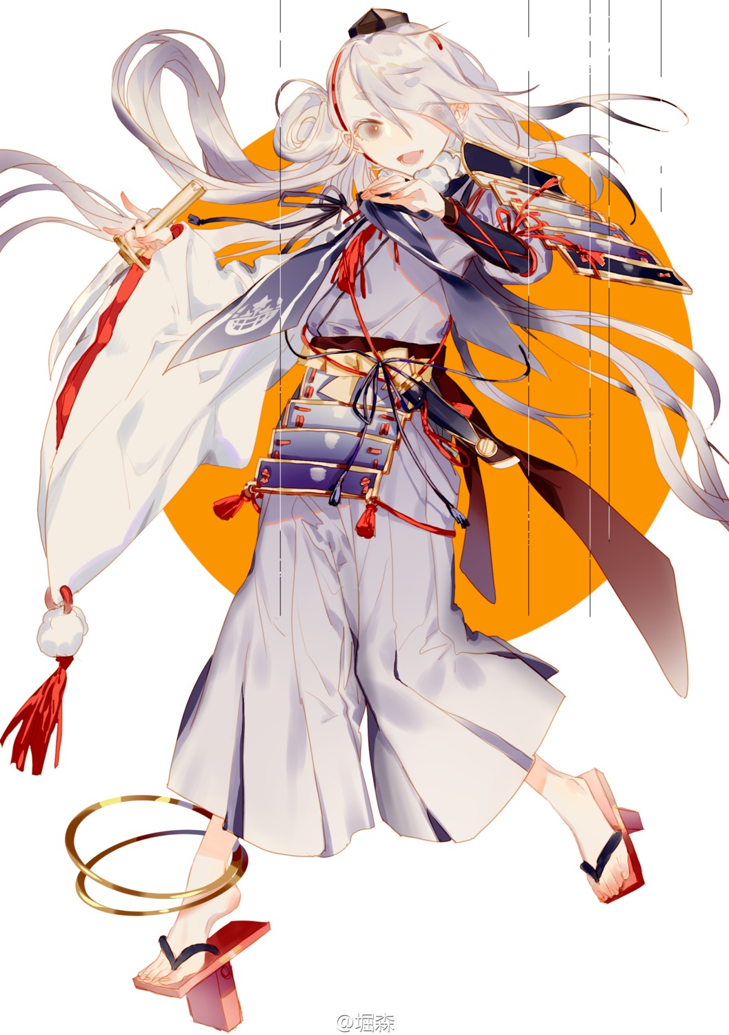 armor, horimori, ima-no-tsurugi, japanese_clothes, touken_ranbu, weapon