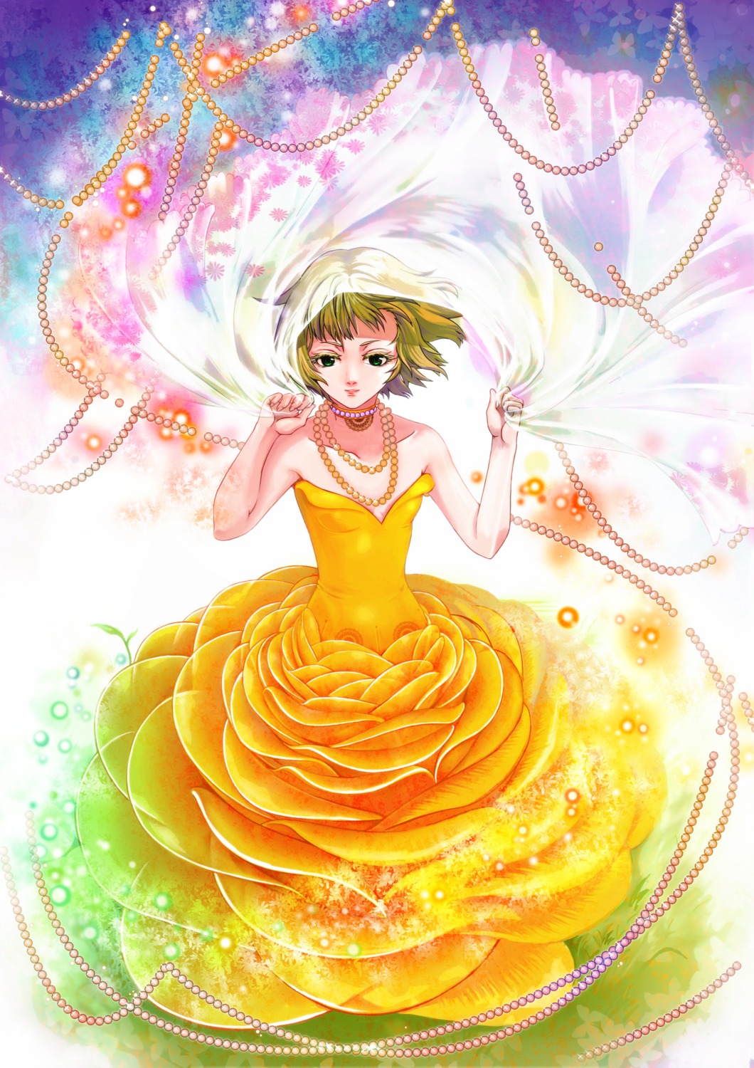 cleavage, dress, hayosena
