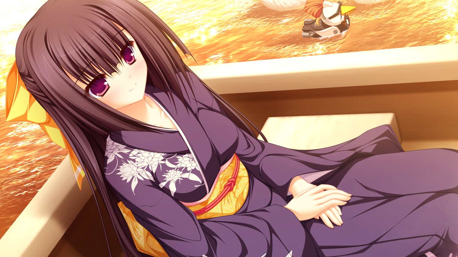game_cg, kimono, lunaris_filia, mikagami_mamizu, minase_yukari, whirlpool