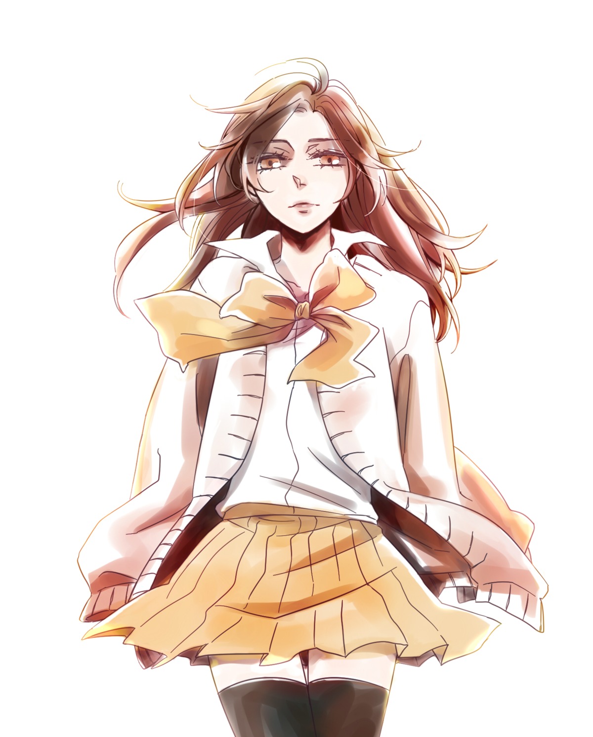 hetzosh, kamisama_hajimemashita, momozono_nanami, seifuku, thighhighs