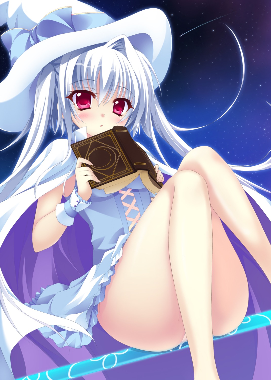 dress, million_arthur_irakon_ken, million_arthur_irakon_ma, nora_(otome70121), pantsu, witch
