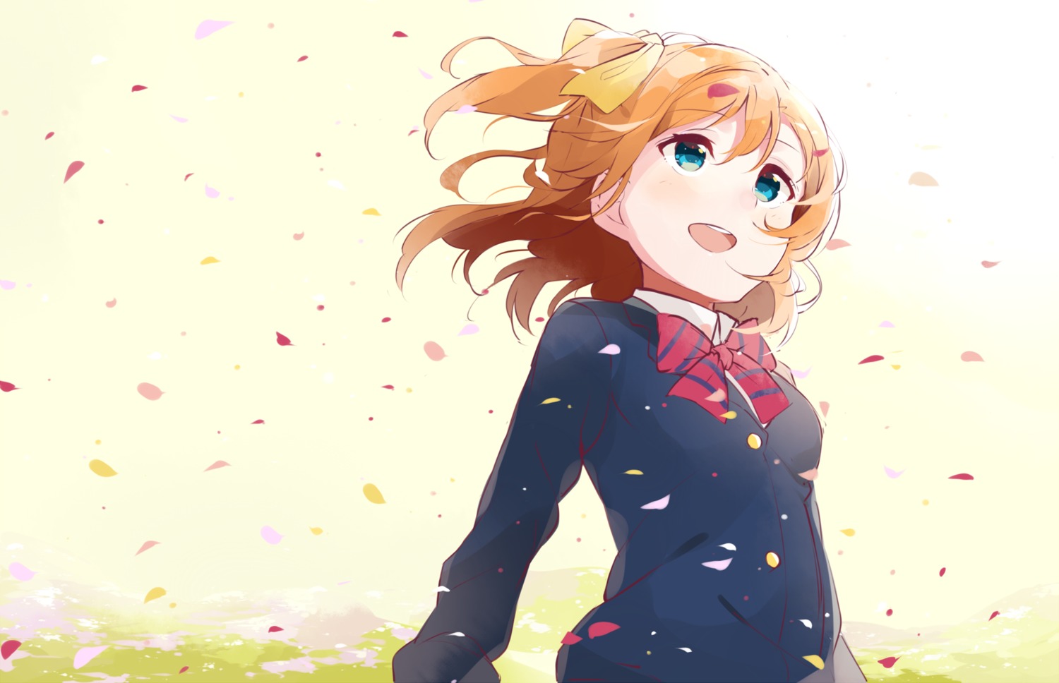 kousaka_honoka, love_live!, love_live!_(series), seifuku, totoki86