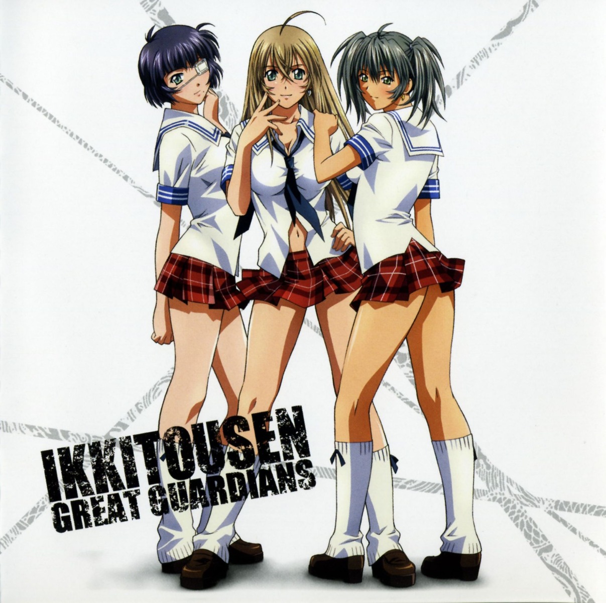 ikkitousen, ikkitousen~great_guardians~, ryofu_housen, ryomou_shimei, seifuku, sonsaku_hakufu