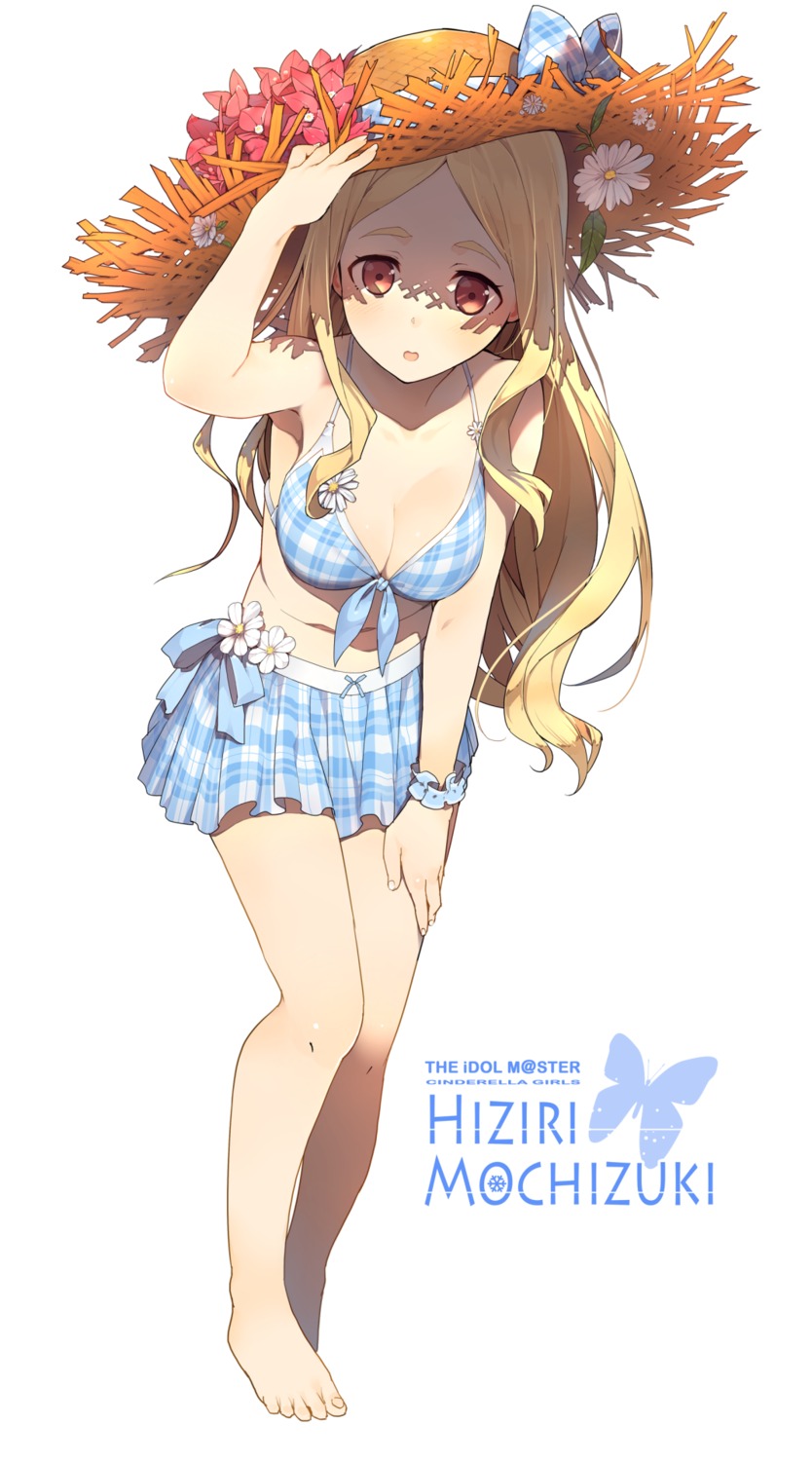 bikini, cleavage, feet, mochizuki_hijiri, swimsuits, teiryoku_lolita, the_idolm@ster, the_idolm@ster_cinderella_girls
