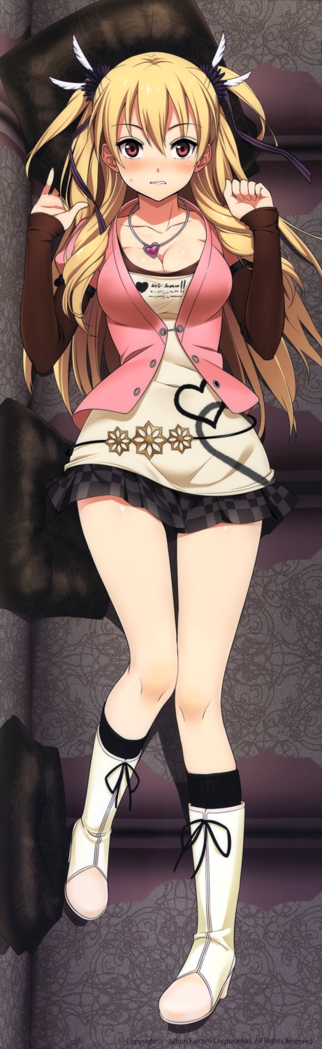 alisa_reinford, cleavage, dakimakura, dress, eiyuu_densetsu, eiyuu_densetsu:_sen_no_kiseki, falcom, heels